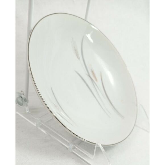 Fine China of Japan Platinum Wheat Soup Bowl – 5½" –lot of 4 - Picture 2 of 7